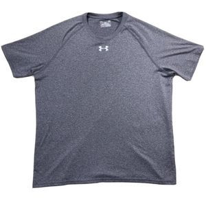 Under Armour Men's Short Sleeve Heathered Gray Performance Tee